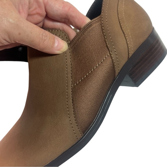 Naturalizer brown ankle booties SZ 8. Royal warm oat New - Picture 10 of 14